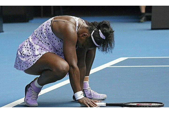 Serena Williams thua sốc tay vợt Trung Quốc, bị loại khỏi Australian Open 2020